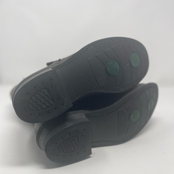 Frye Boots Moto Harness Chunky Dark Brown Size 9 - Picture 7 of 8